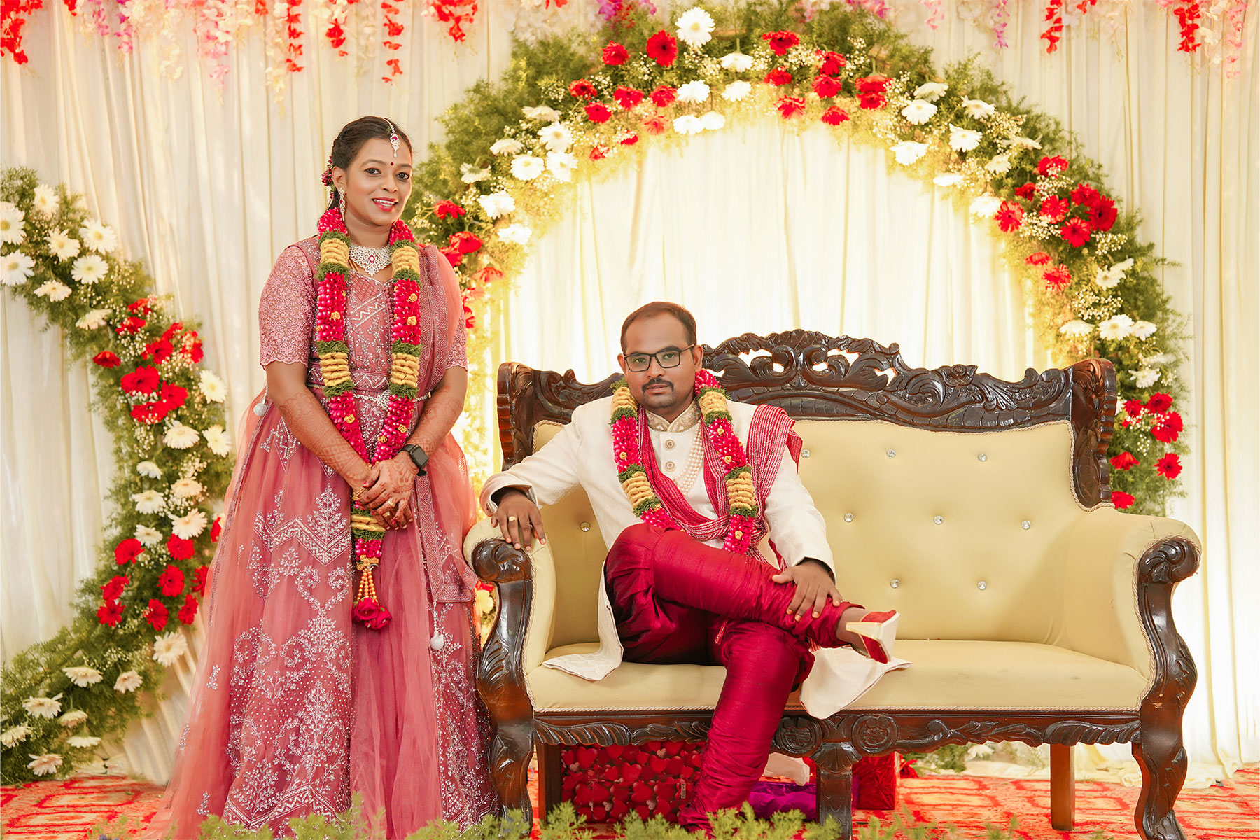 Saran & Nivisha image 41